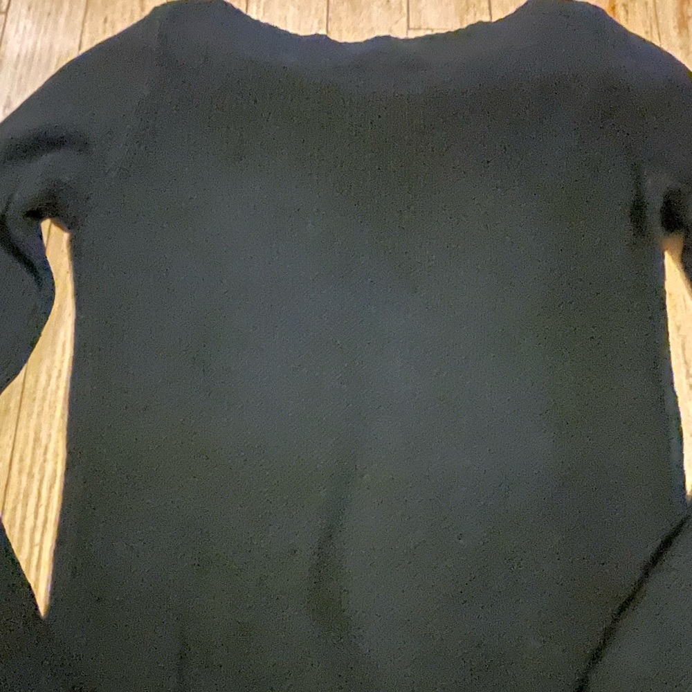 Theory Black Crew Neck Sweater